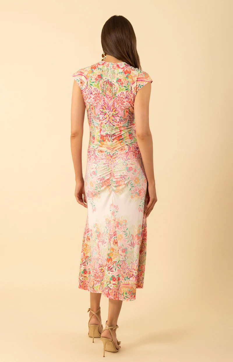 Hale Bob Kamiyah Jersey Dress Pink