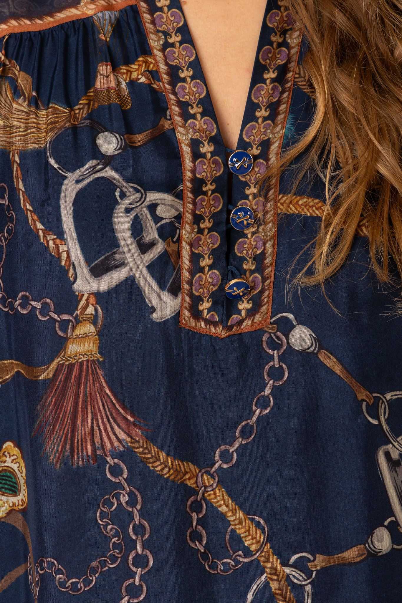 Hale Bob Hana Top Navy