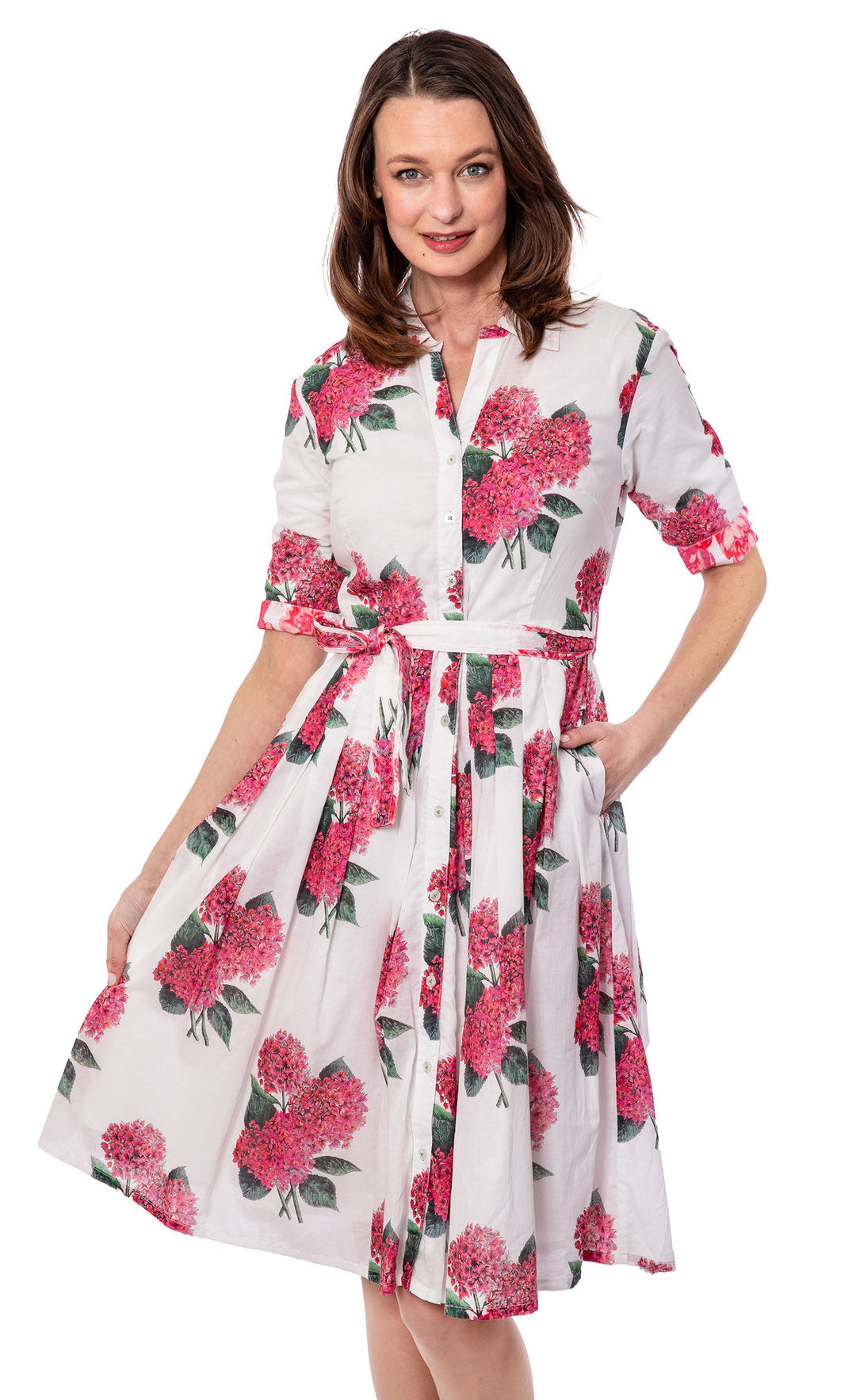 Dizzy Lizzie Mrs Maisel Hydrangeas Pink