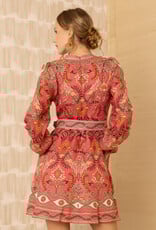 Hale Bob Ryann Dress Rose