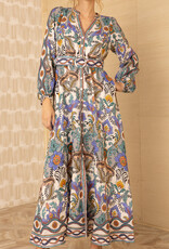 Hale Bob Ryann Maxi Dress Ivory