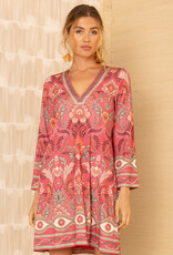 Hale Bob Kairi Dress Rose