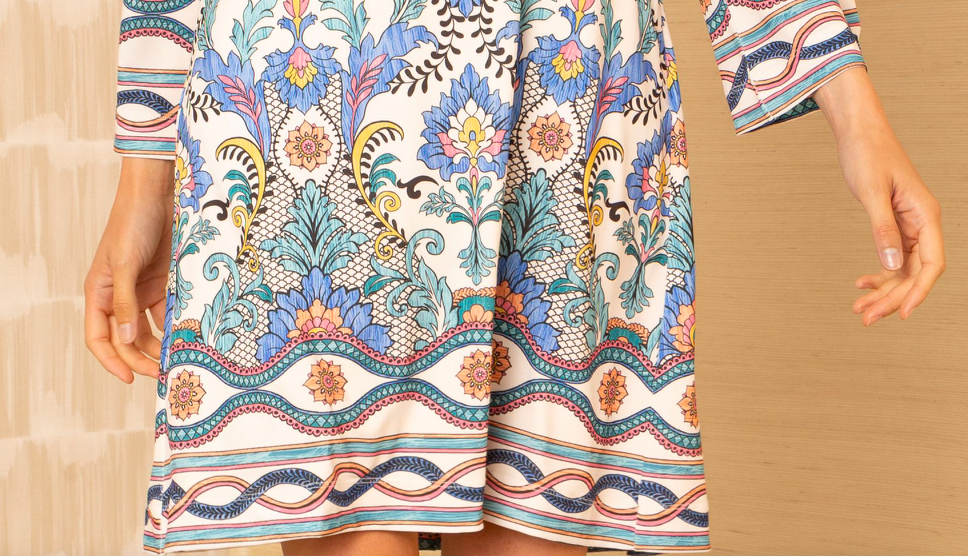 Hale Bob Kairi Dress Ivory