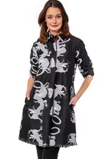 Dizzy Lizzie Chatham Dress Black Dragons