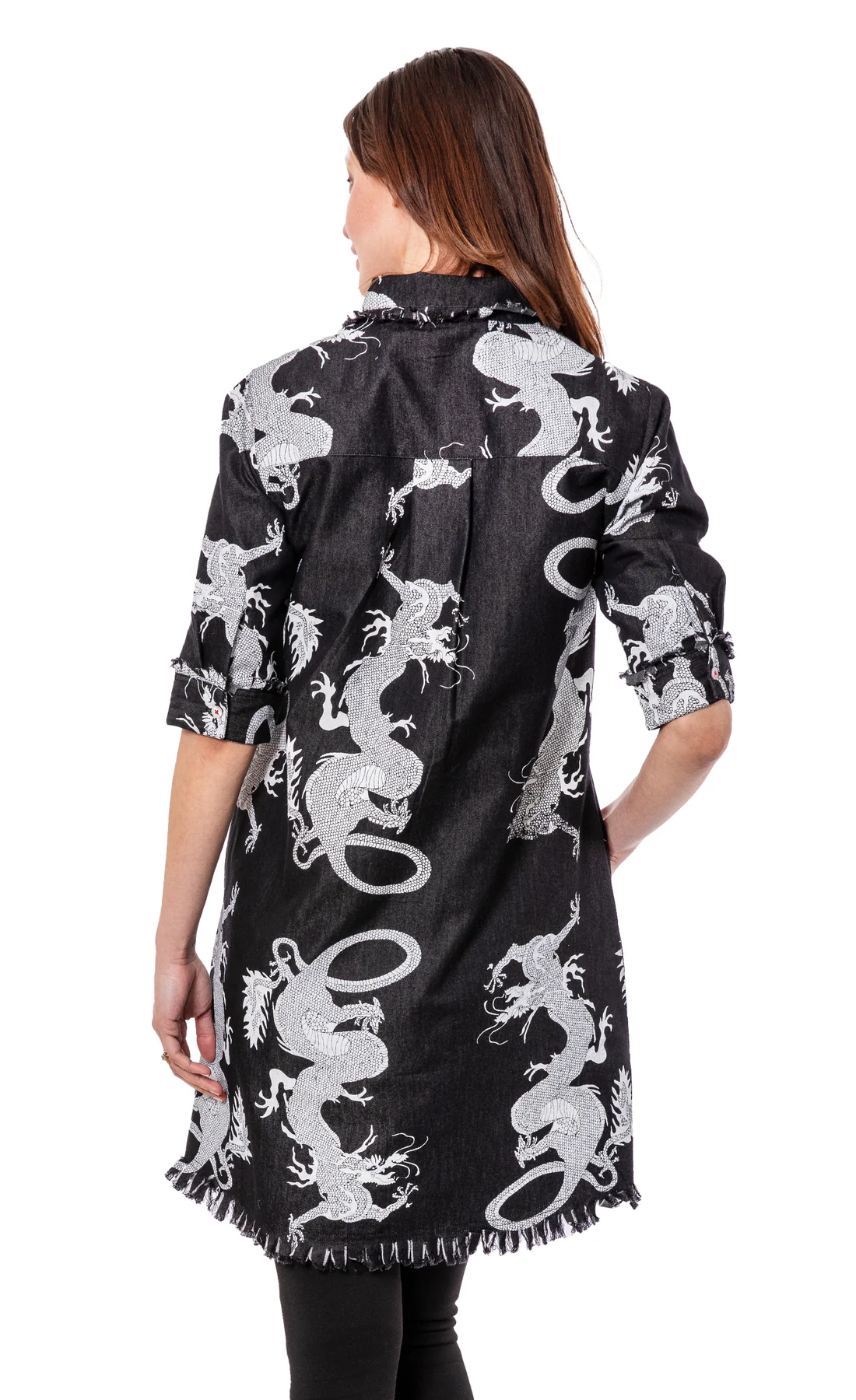 Dizzy Lizzie Chatham Dress Black Dragons