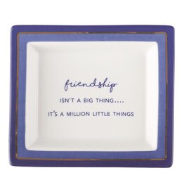 Two's Company "Friendship Isn't A Big Thing" Tray in Gift Box
