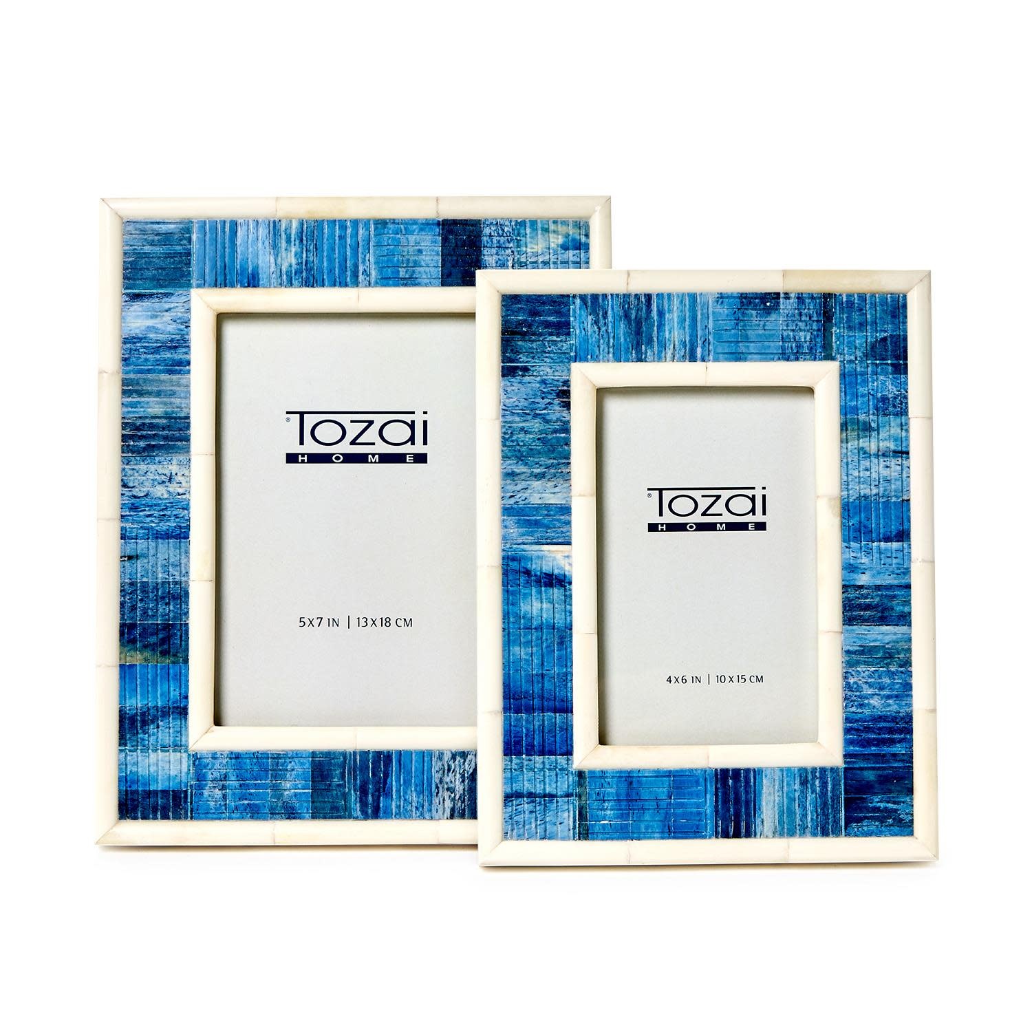 Two's Company Stacks Bone Frame 5x7
