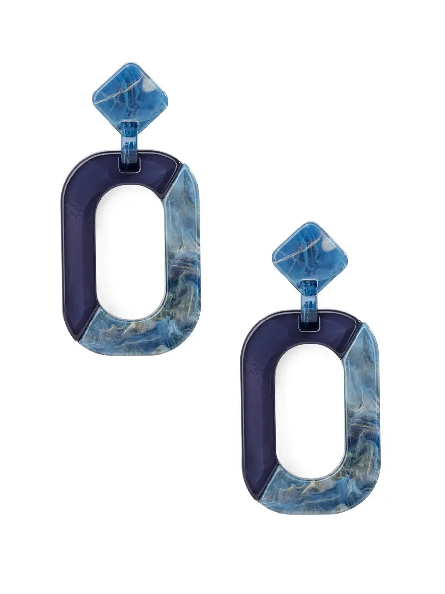 Zenzii Duotone Drop Earring