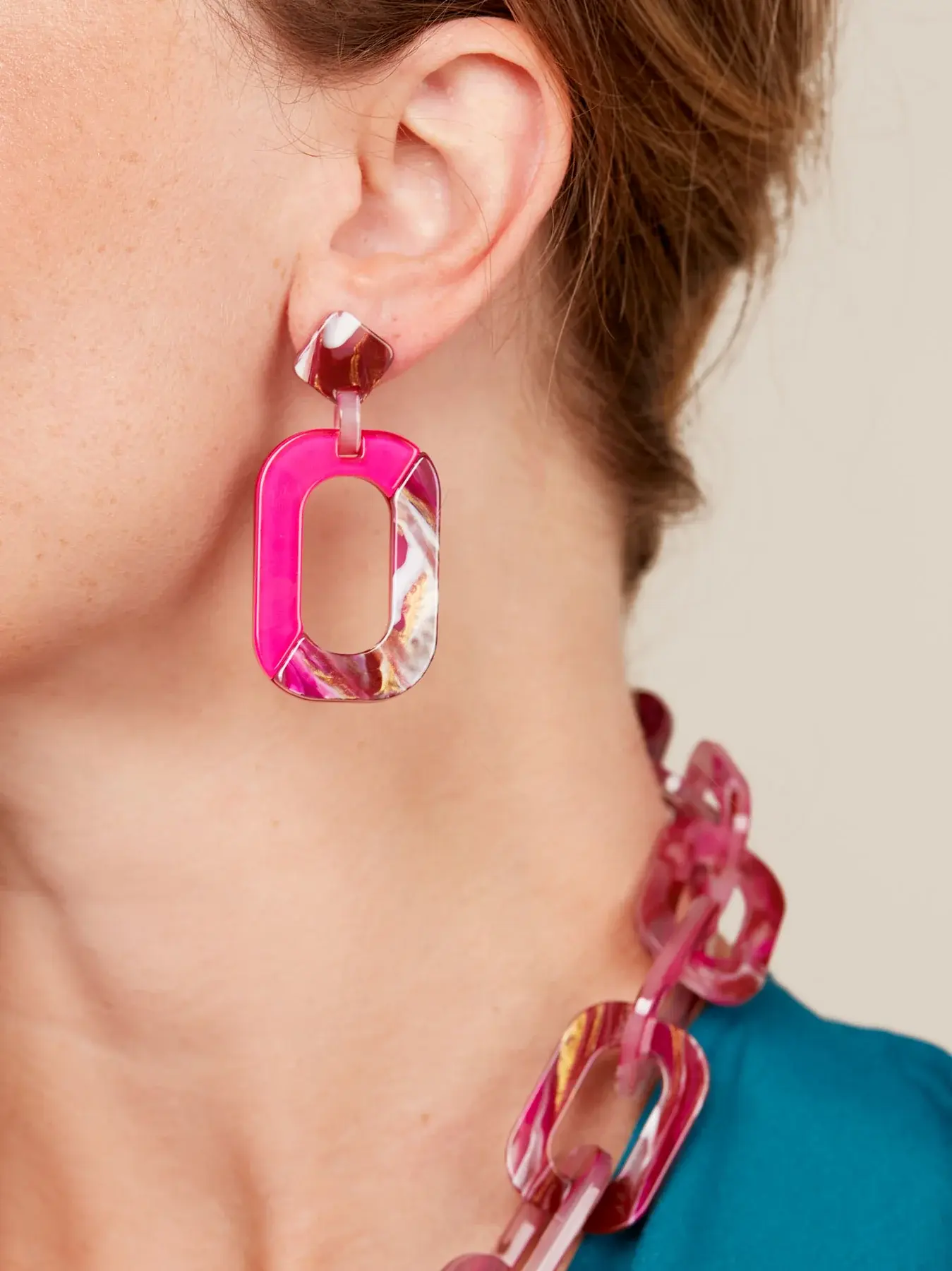 Zenzii Duotone Drop Earring