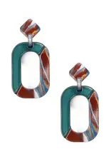 Zenzii Duotone Drop Earring