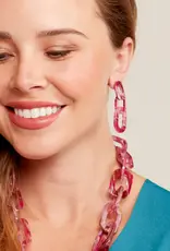 Zenzii Marbled Double Drop Earring