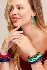 Zenzii Resin Cable Drop Earring