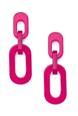 Zenzii Resin Cable Drop Earring