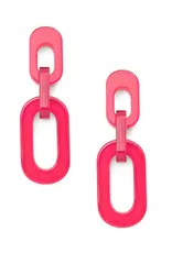 Zenzii Resin Cable Drop Earring