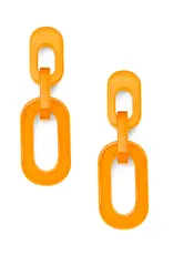 Zenzii Resin Cable Drop Earring