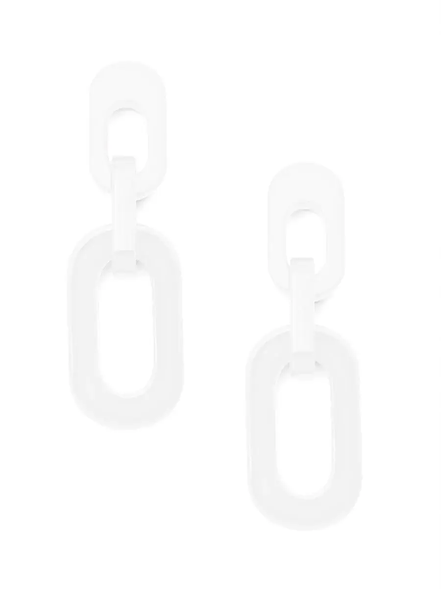 Zenzii Resin Cable Drop Earring