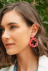 Zenzii Open Clover Drop Earring