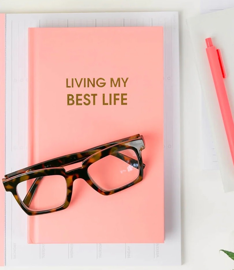 Chez Gagne Bright Hardcover Journal