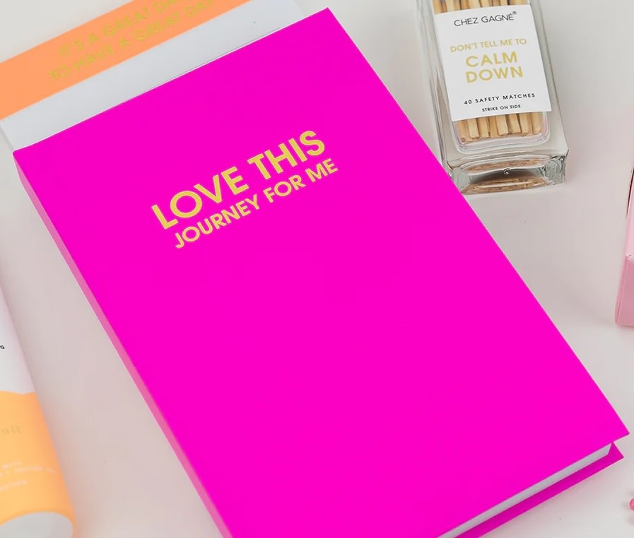 Chez Gagne Bright Hardcover Journal