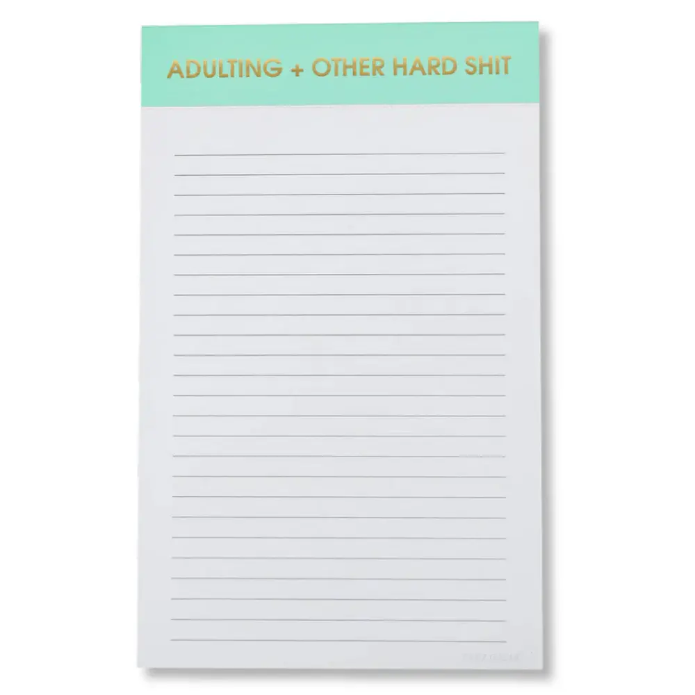 Chez Gagne Colorful Lined Notepad