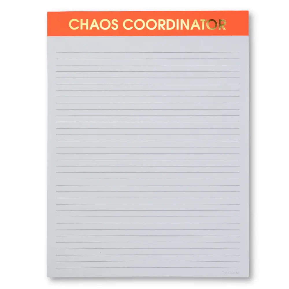 Chez Gagne Colorful Lined Notepad