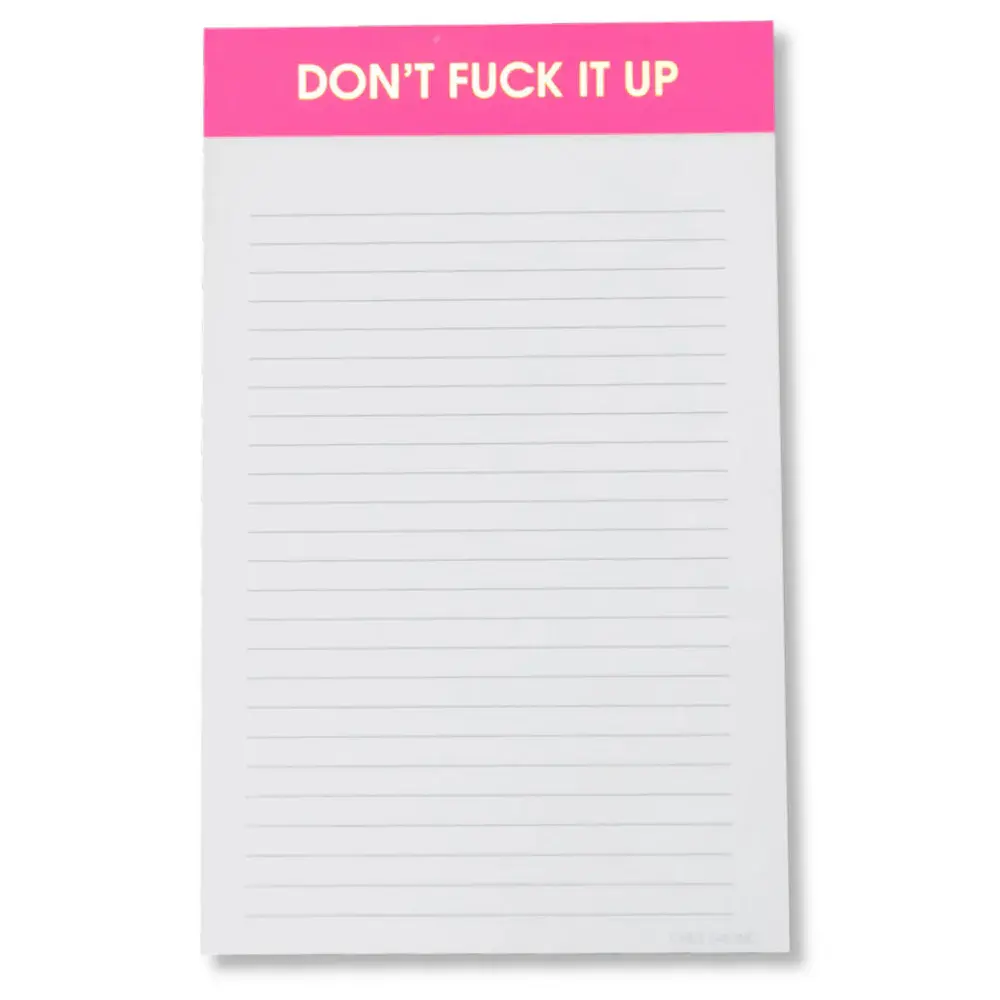 Chez Gagne Colorful Lined Notepad