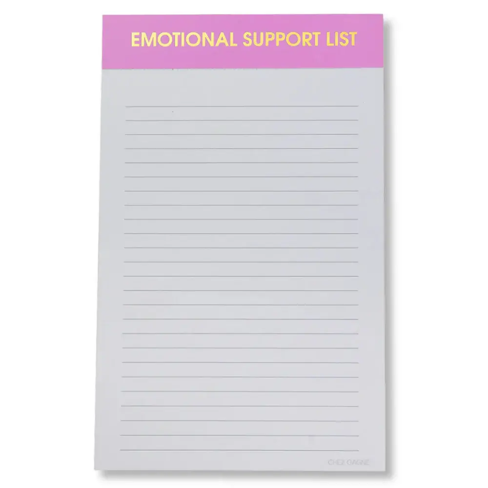 Chez Gagne Colorful Lined Notepad