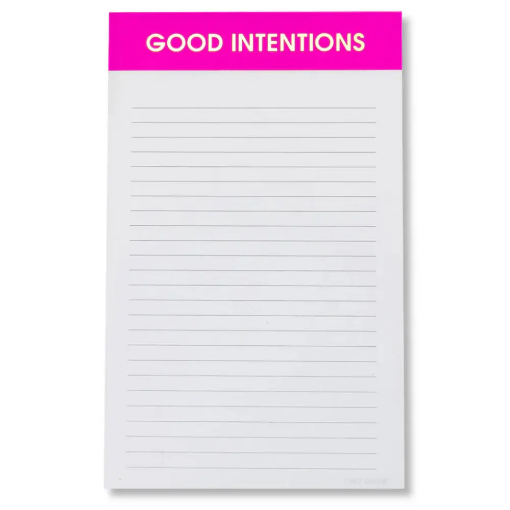 Chez Gagne Colorful Lined Notepad