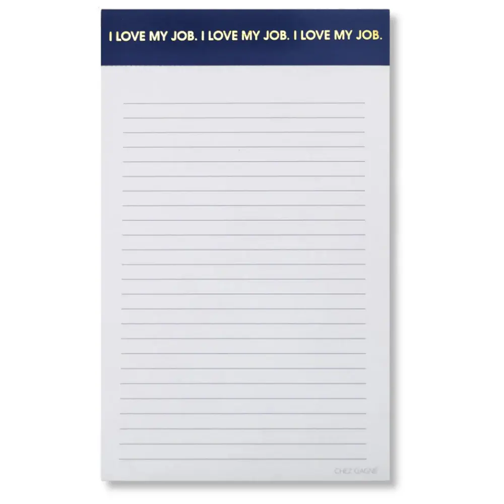 Chez Gagne Colorful Lined Notepad