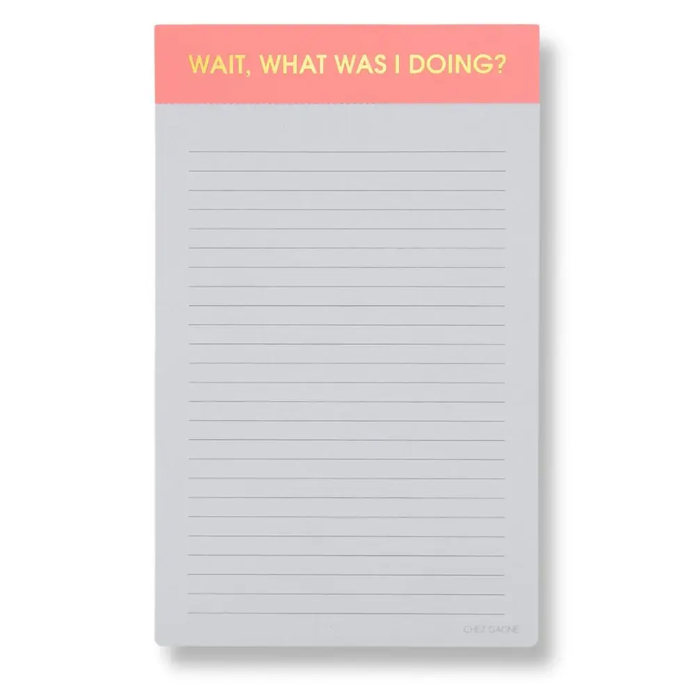 Chez Gagne Colorful Lined Notepad