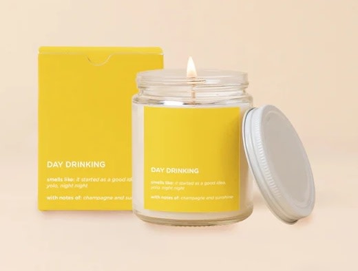 Talking Out of Turn Life Candle Jar w/ Lid