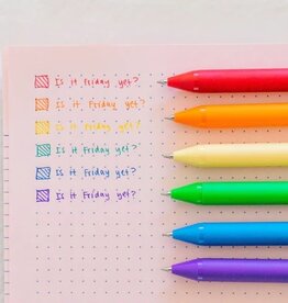 Talking Out of Turn Colorful Gel Pens
