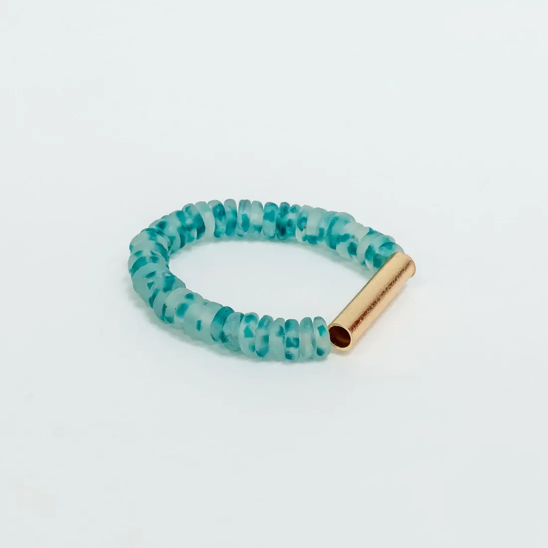 Coastal Grit Coastal Grit Gold Bar Bracelet