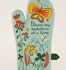 Blue Q Please, One Shitstorm At A Time Oven Mitt