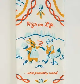 Blue Q High On Life...And Possibly Weed Dish Towel