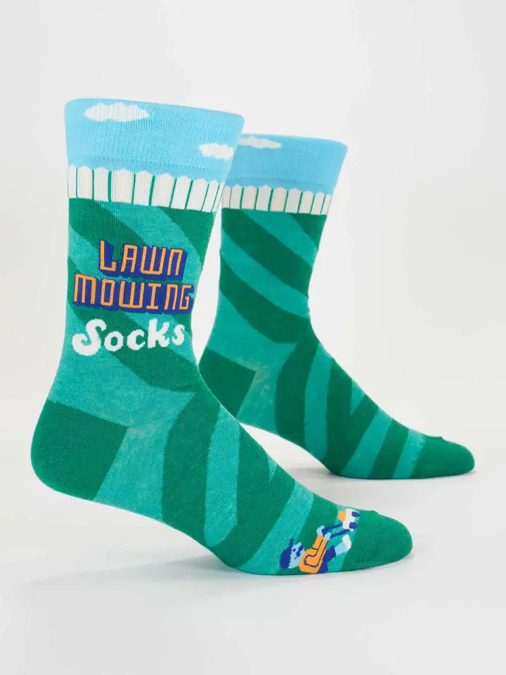 Blue Q Lawn Mowing Socks Men's Socks
