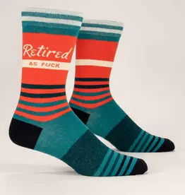 Blue Q Retired As Fuck Men's Socks
