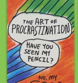 Blue Q Procrastination Notepad 3x5