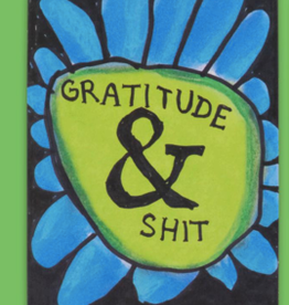 Blue Q Gratitude & Shit Notepad 3x5