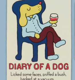 Blue Q Diary of a Dog Notepad 3x5