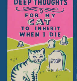 Blue Q Deep Thoughts Notepad 3x5