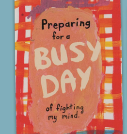 Blue Q Busy Day Notepad 3x5