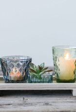 Tray with Glass Votive/Tealight Holders, Set of 6 Tray with Glass Votive/Tealight Holders, Set of 6