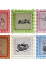 Resin Ruffled Photo Frame 4x4
