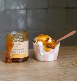 Finch + Fennel Amaretto Peach + Pecan Preserves