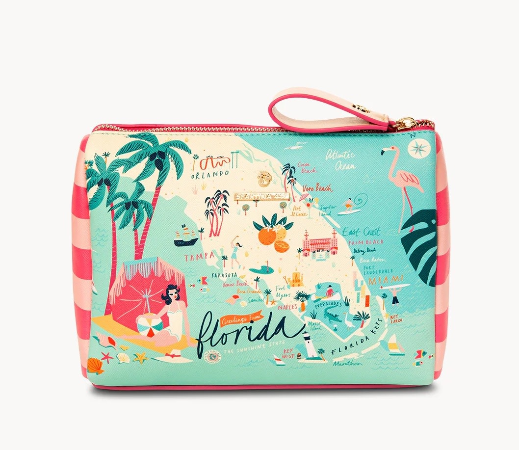 Spartina Florida Zip Bag