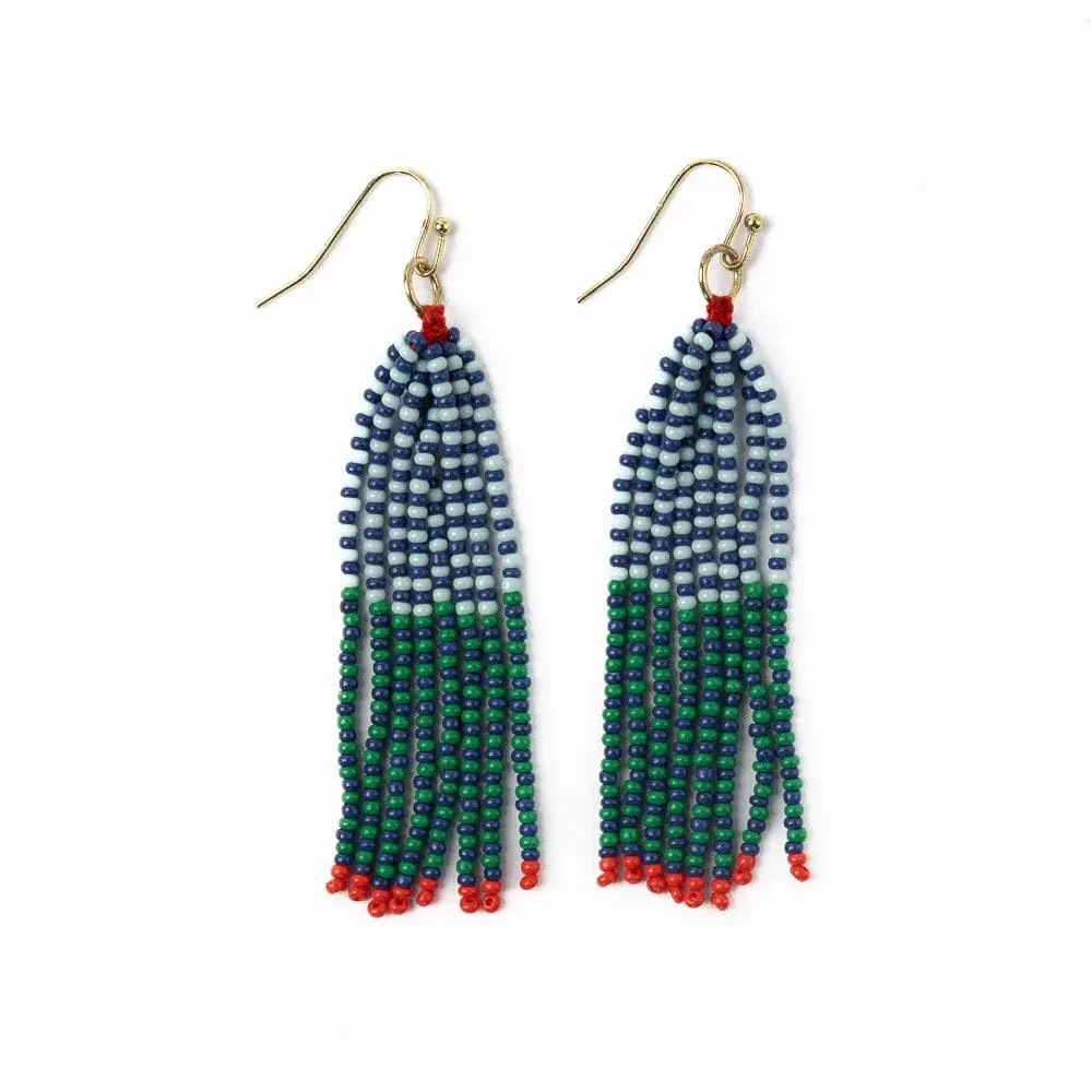 Ink + Alloy Abbey Tassel Ombre Earring