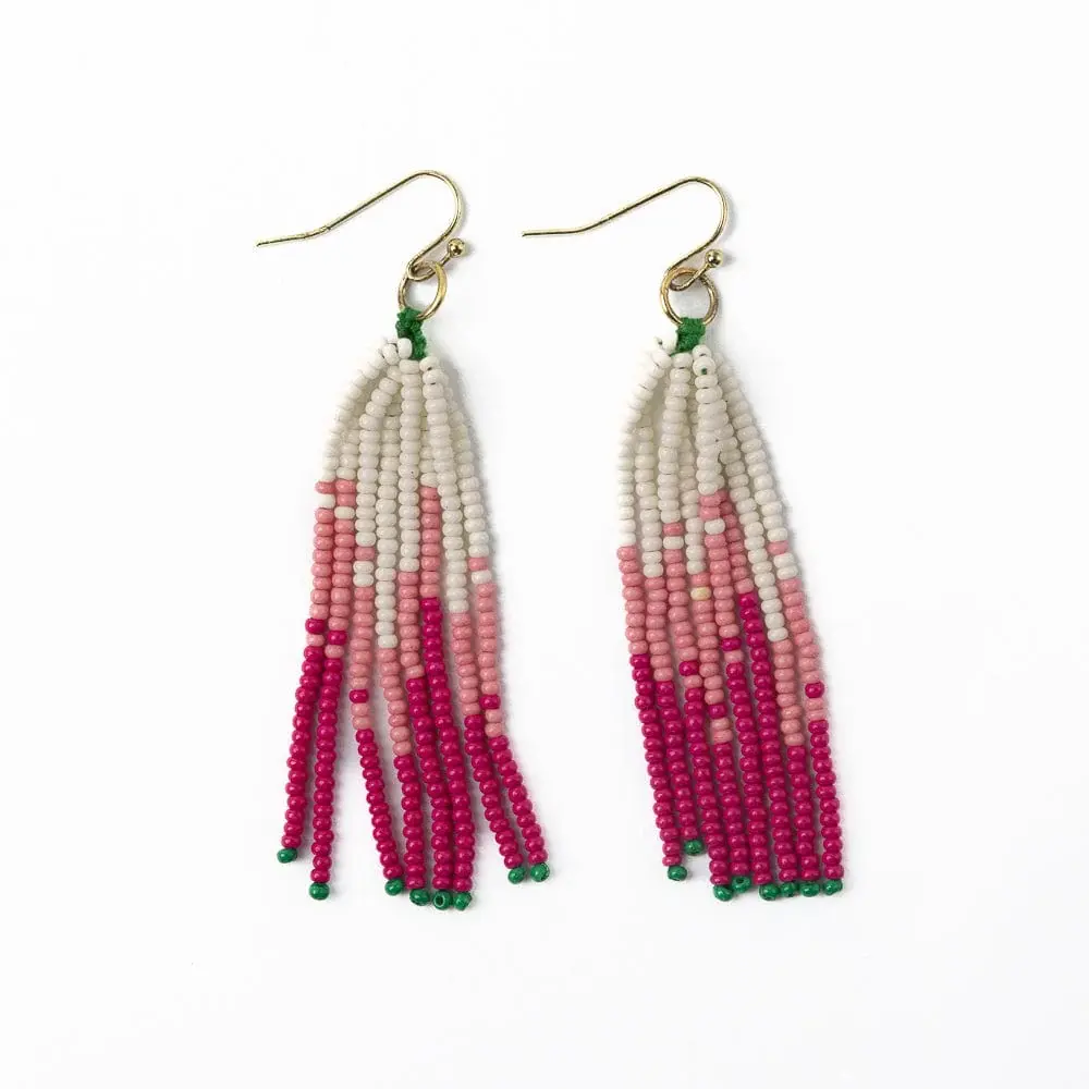 Ink + Alloy Abbey Tassel Ombre Earring
