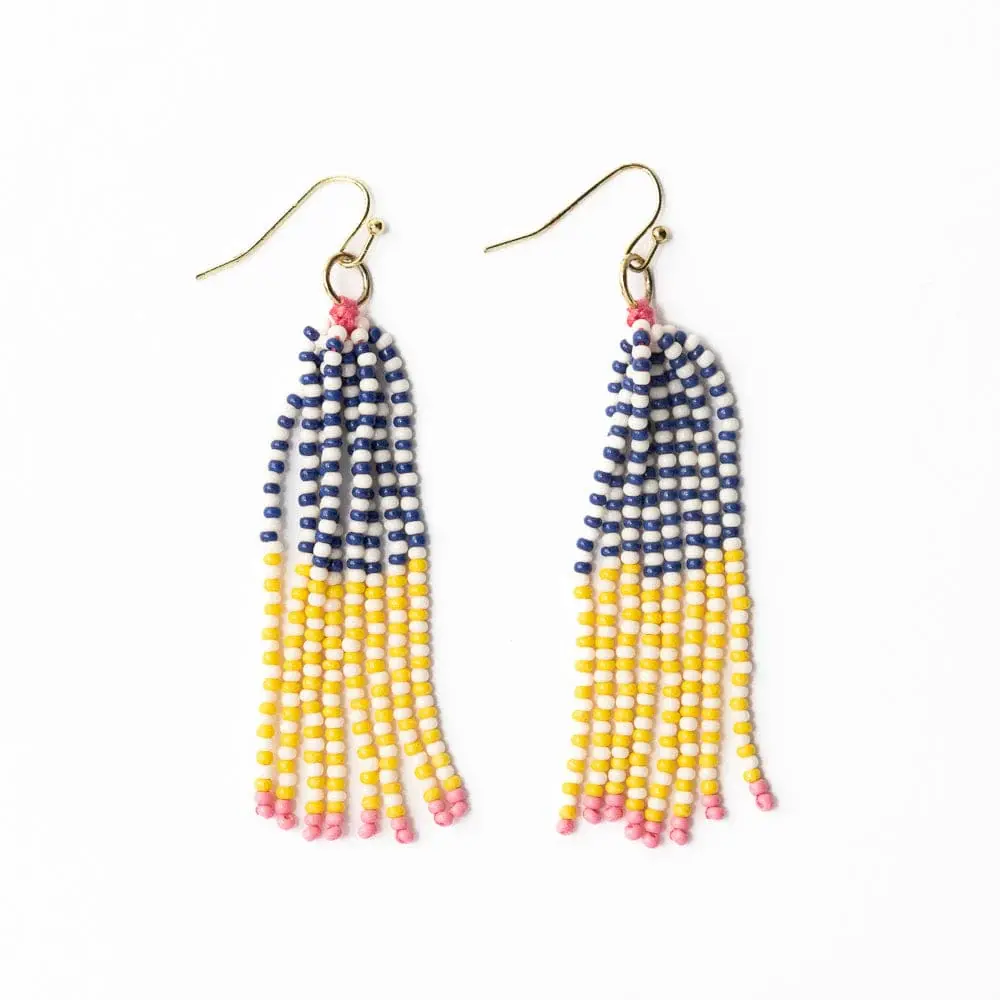 Ink + Alloy Abbey Tassel Ombre Earring