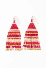 Ink + Alloy Lexie Stripe Beaded Earrings Ink + Alloy Lexie Stripe Beaded Earrings